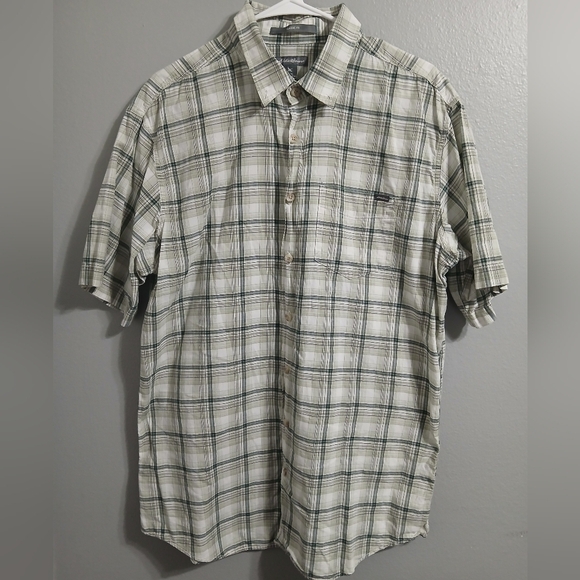 Eddie Bauer Men's Gray Plaid Shirt - Picture 2 of 8